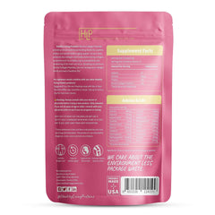 Unflavored hydrolyzed bovine collagen peptides dissolving in beverage