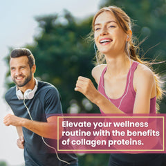 Serving ideas: collagen in smoothie with ingredients