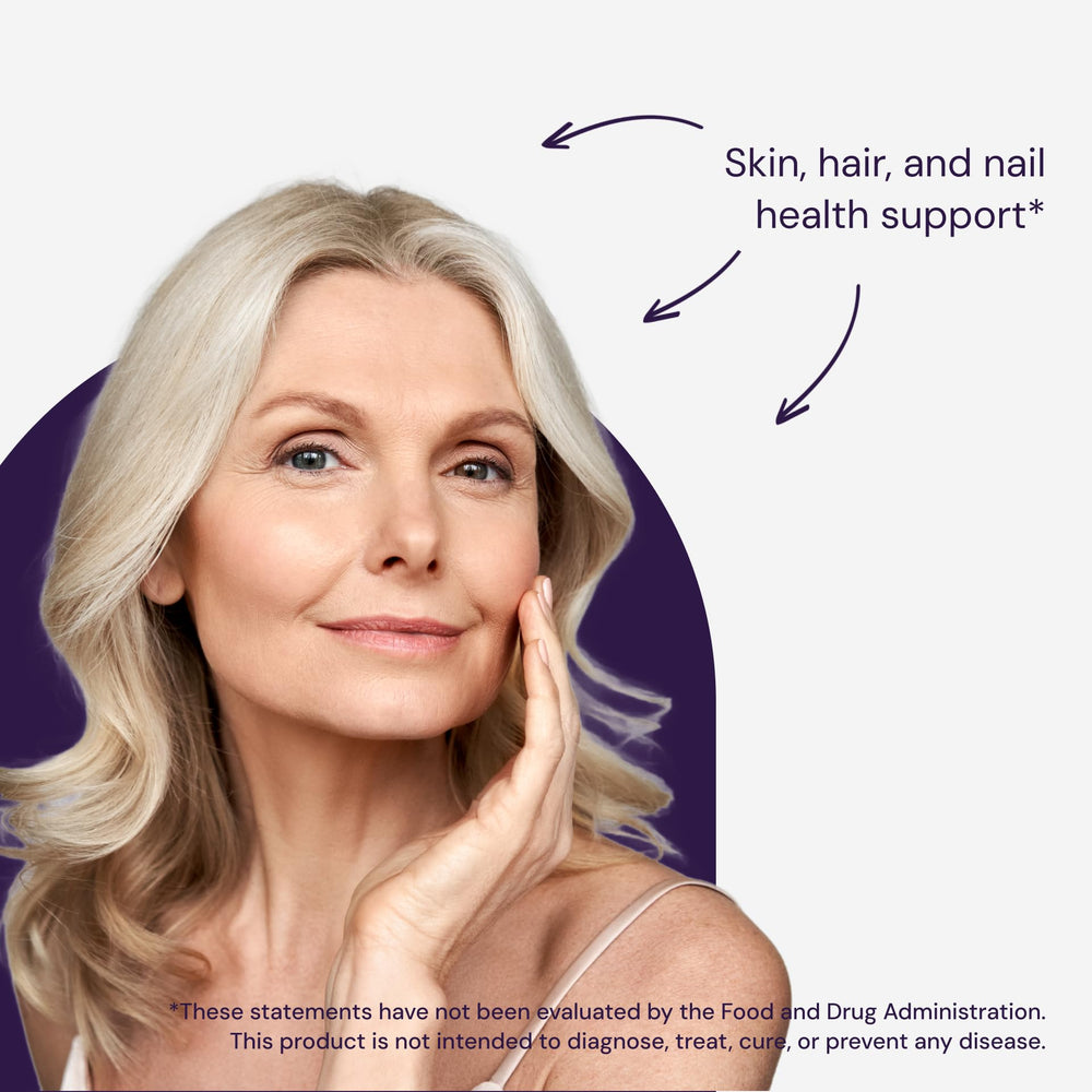 Non-GMO and gluten-free label on Healthy Origins Biotin 10,000 mcg