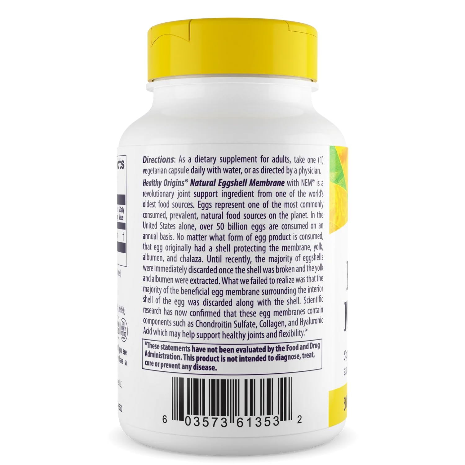 Capsules inside the bottle