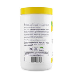 Scoop of Healthy Fiber being added to a glass of water