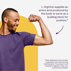 Label for Healthy Origins L-Arginine supplement