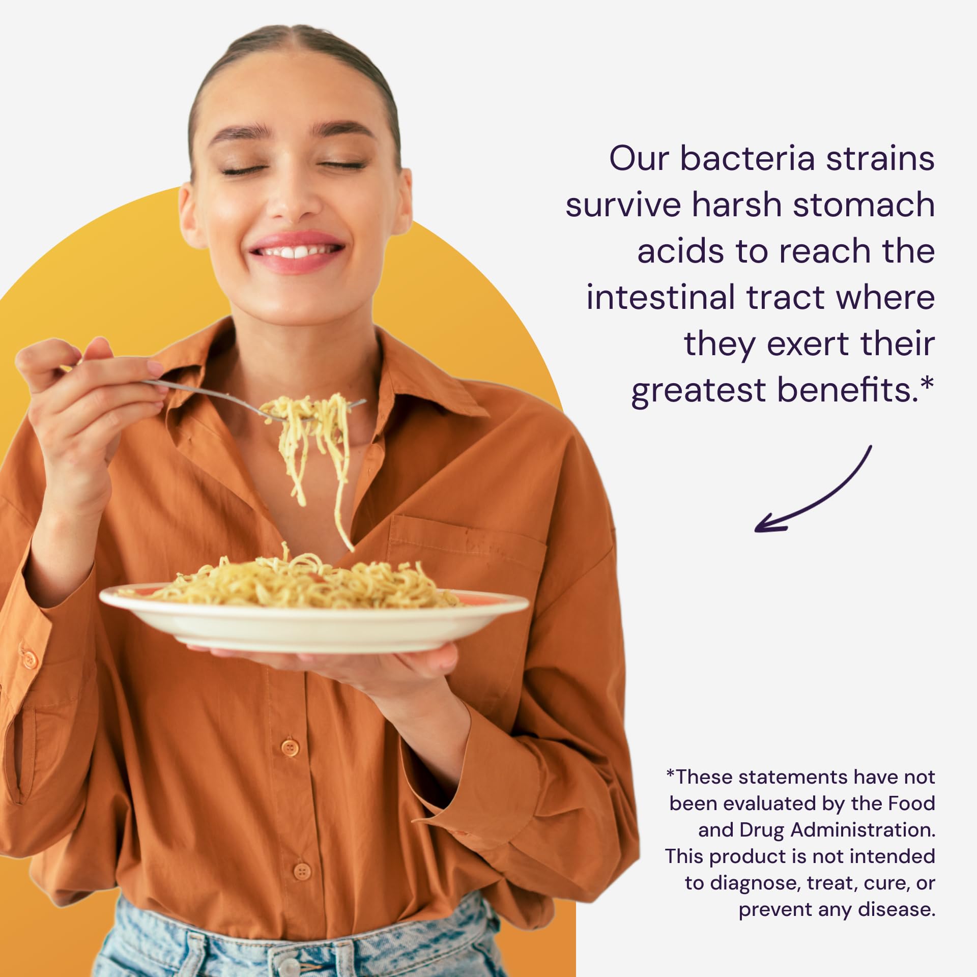 Label highlights shelf-stable, non-GMO, and gluten-free features