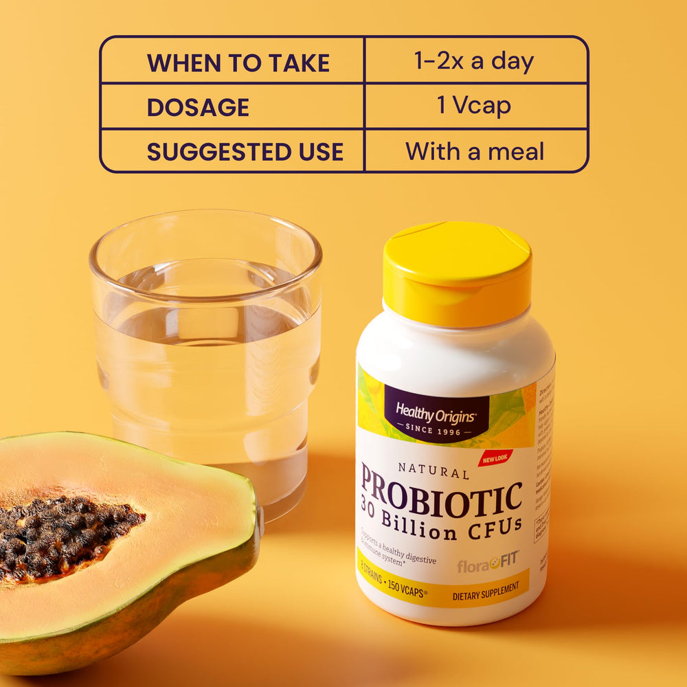 Travel-friendly probiotic bottle for on-the-go use