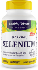 Bottle of Healthy Origins Selenium 200 mcg