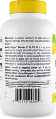 Bottle of Healthy Origins Vitamin D3 10000 IU