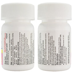 Healthy Surplus stomach relief caplets close-up ideal for quick dosing.