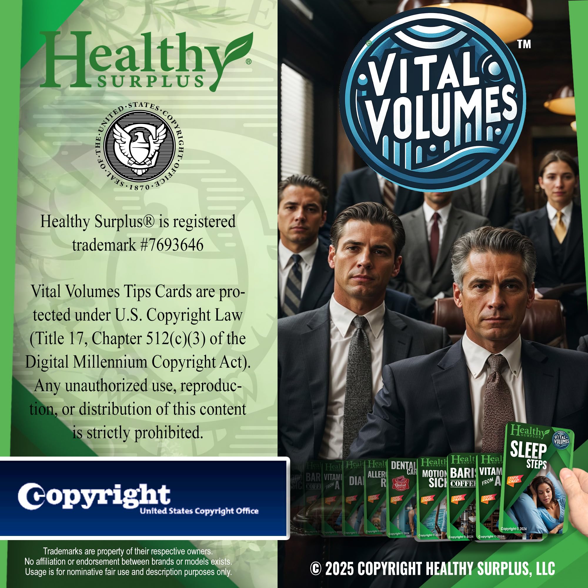 Healthy Surplus compact packaging image highlights easy storage for travel.