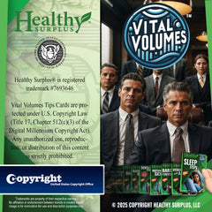 Healthy Surplus compact packaging image highlights easy storage for travel.