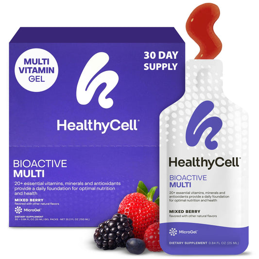 Hero image of HealthyCell Bioactive Daily Liquid Multivitamin gel packs
