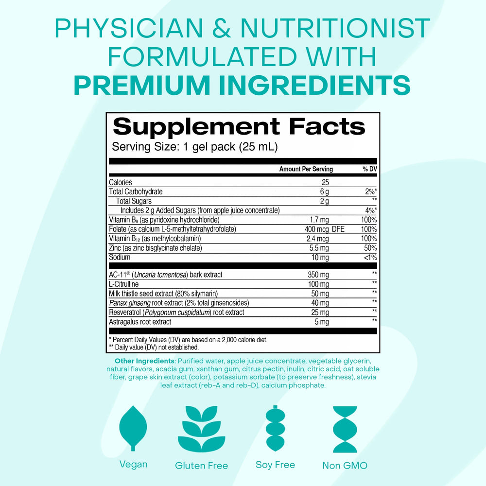 Vegan, gluten-free, soy-free and non-GMO symbol on package