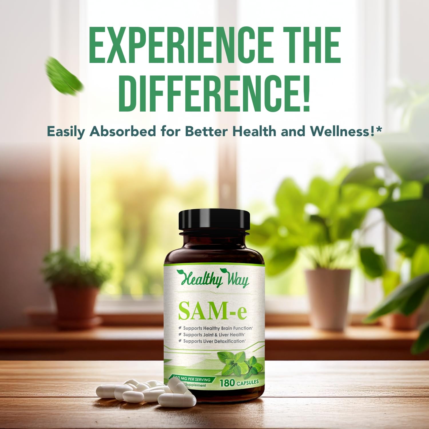 Non-GMO HealthyWayRx SAM-e product