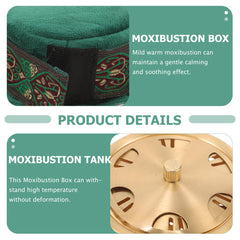 Front view of Healvian moxa box