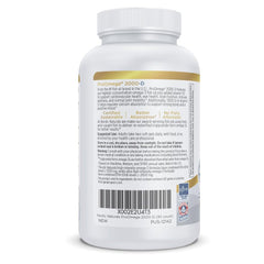 Graphic highlighting heart, brain and immune health benefits of ProOmega 2000-D
