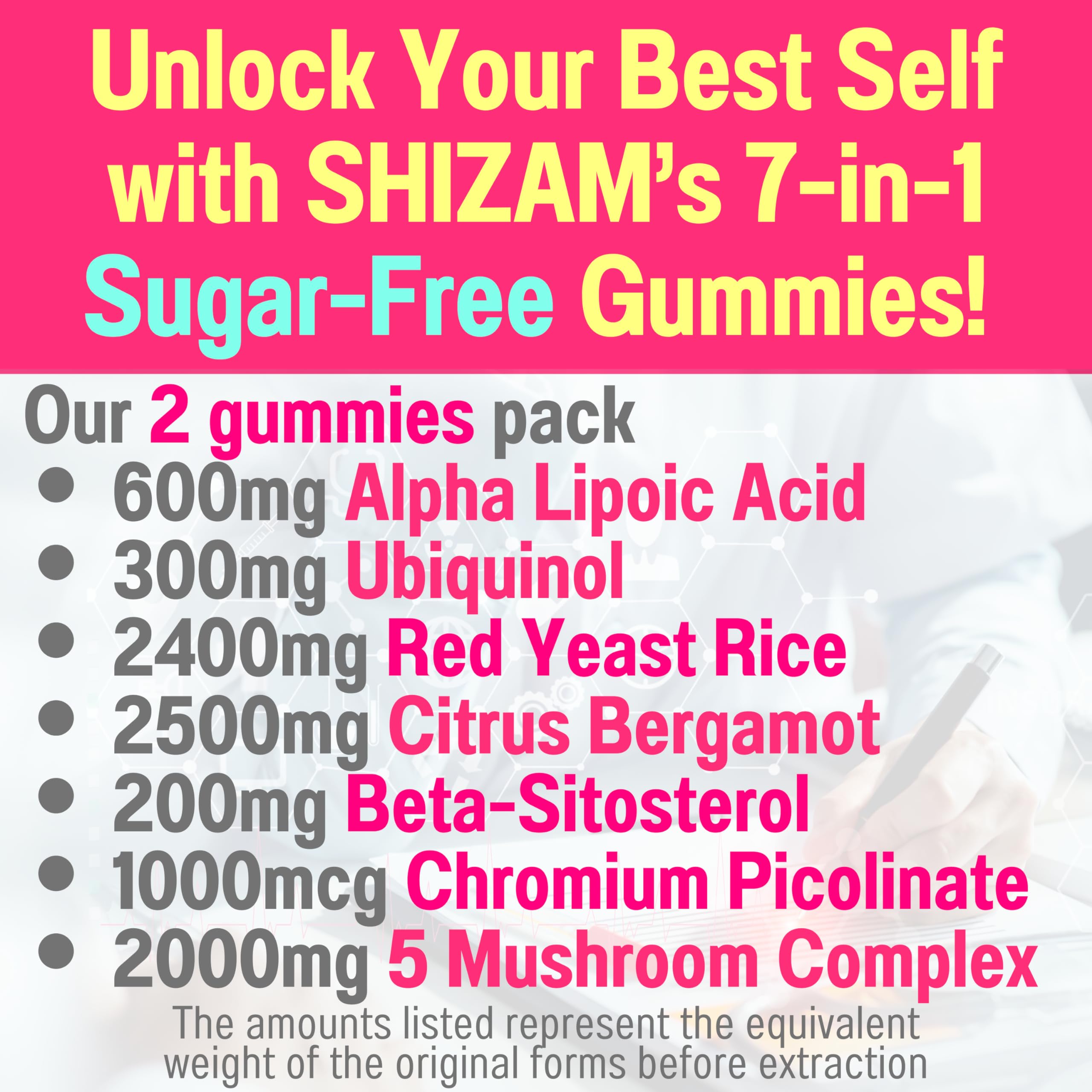 Heart-healthy supplement blend with Citrus Bergamot and Ubiquinol