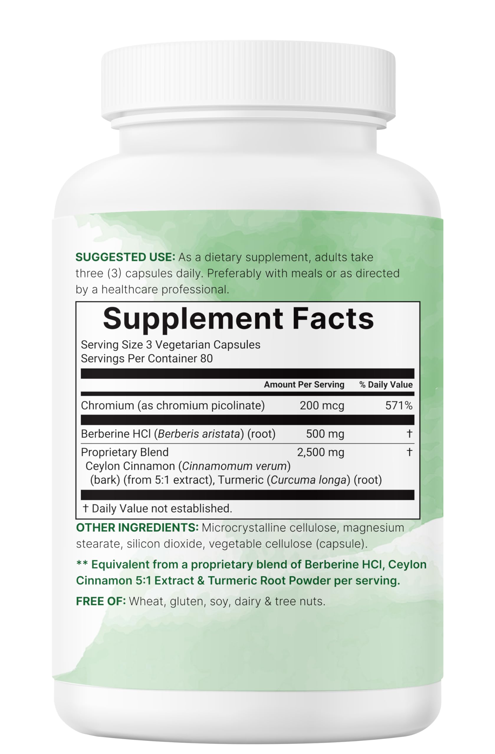Heart health and immune support bottle front view