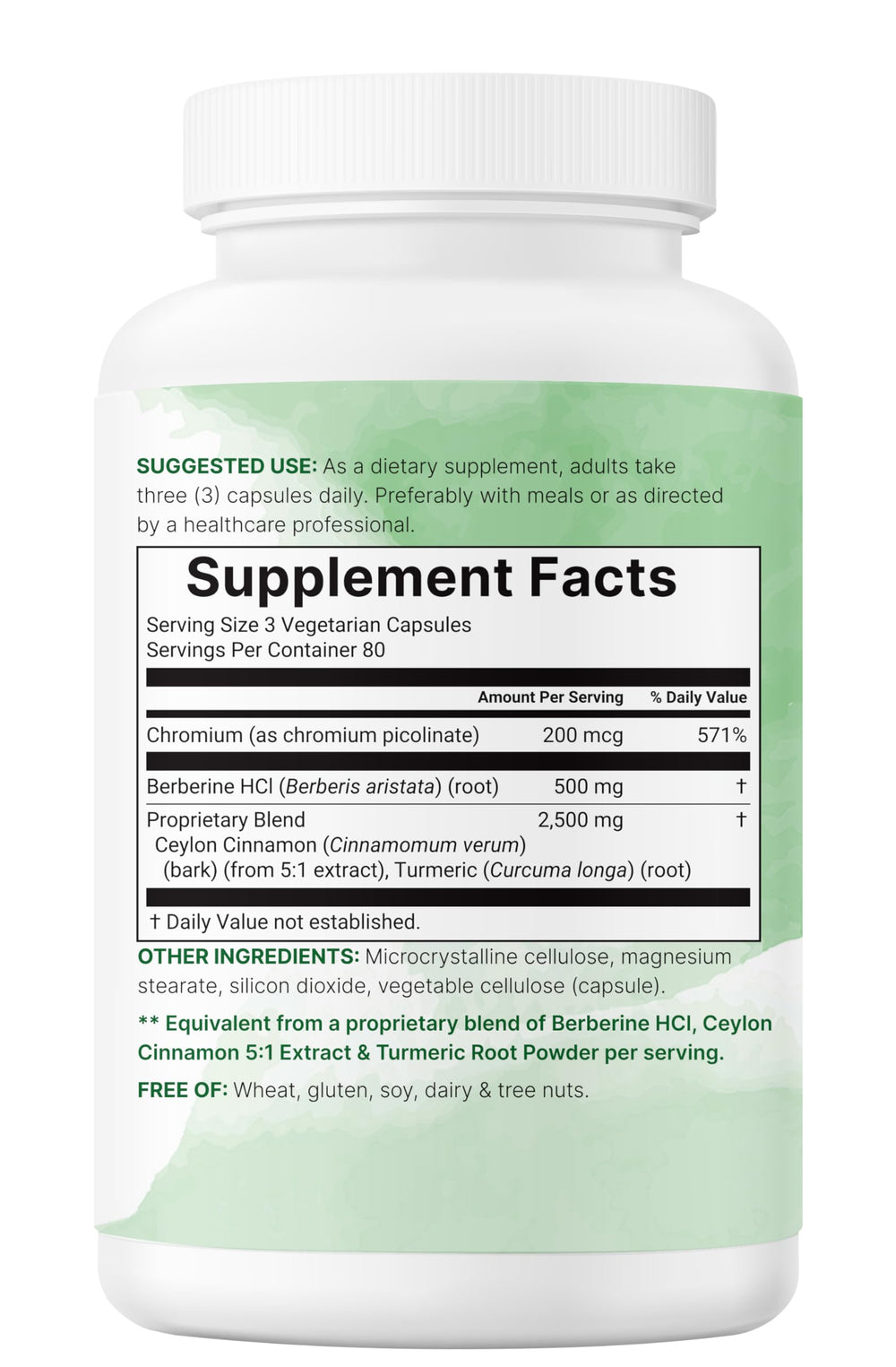 Heart health and immune support bottle front view