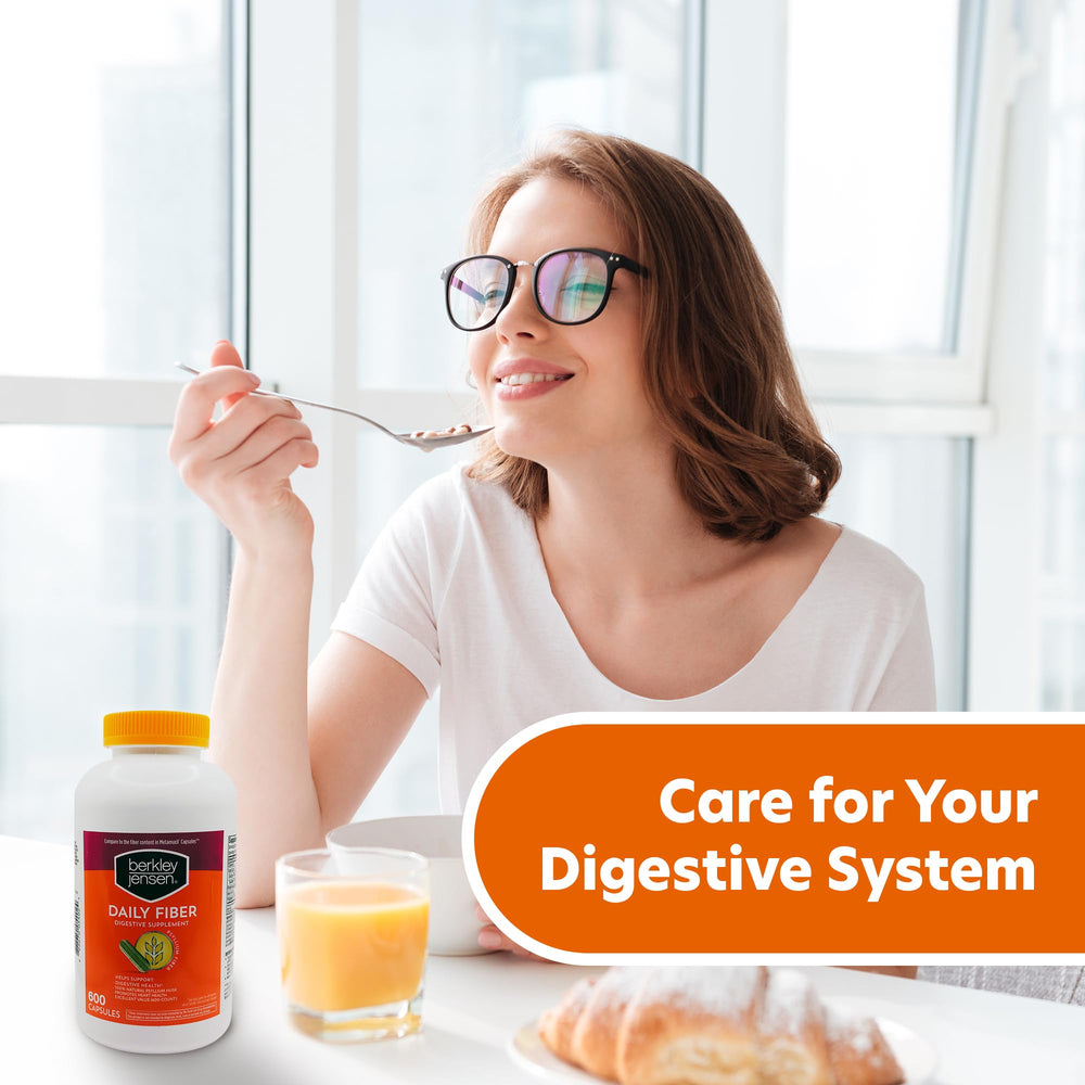 Heart health concept with psyllium husk capsules