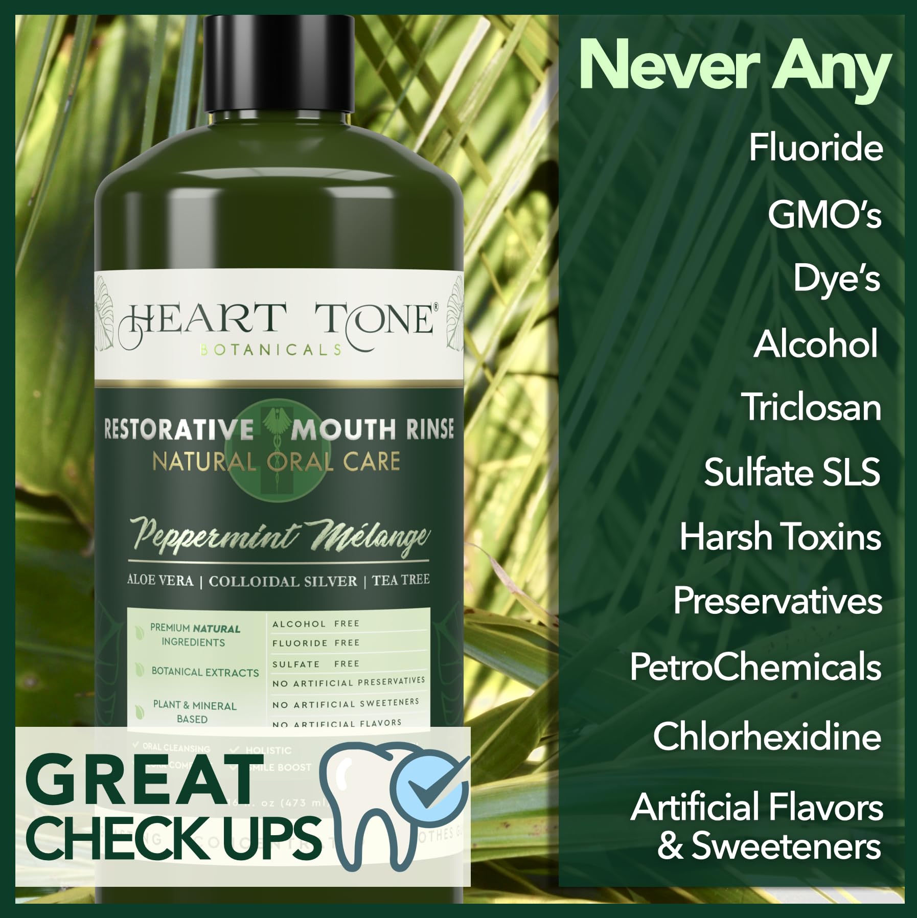 Label close-up highlighting key natural ingredients