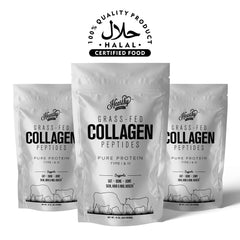 Nutrition panel highlighting Type I & III collagen