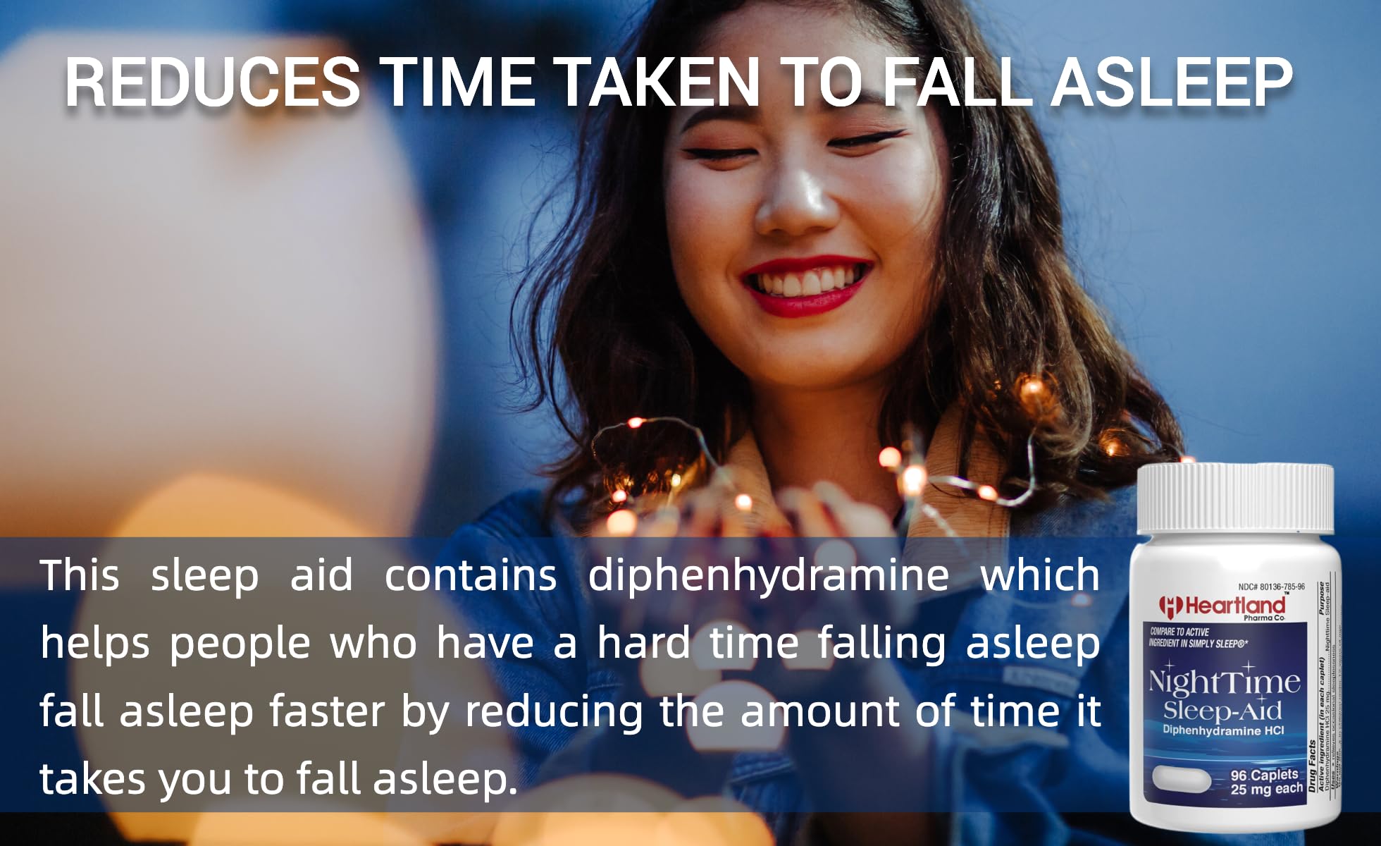 Safe, non-habit forming sleep aid use