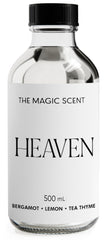 Heaven hotel diffuser oil bottle displaying 500 ml of premium blend