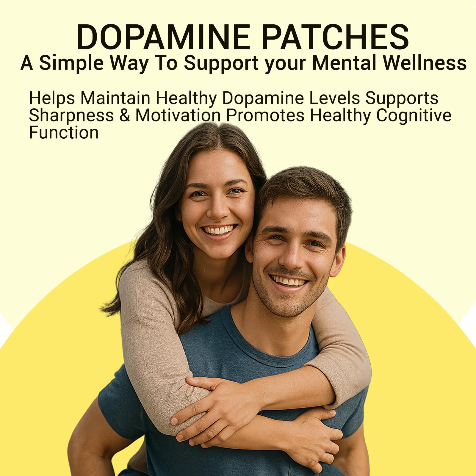Plant-based concept highlighting ingredients of Heawdra Dopamine Patches