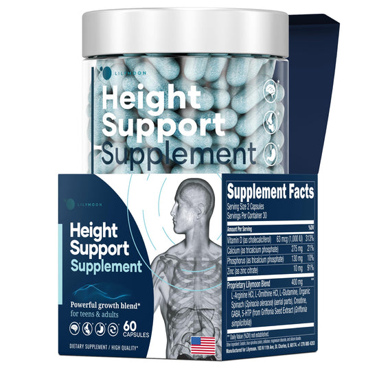 Height & bone support for kids and teens - 60 capsules