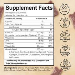 Premium USA-made Height Growth Gummies with quality packaging