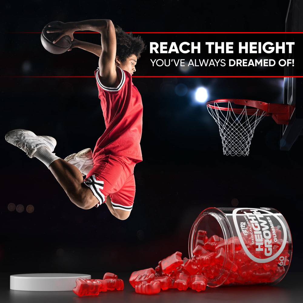 Bioteque Labs height growth gummies packaging