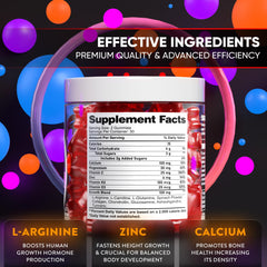 Gummies designed for teens to support height growth