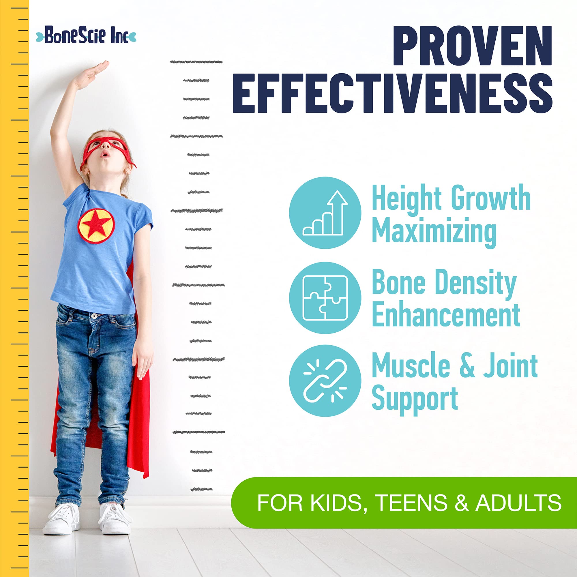 Calcium, zinc and vitamin D3 supplement ingredients