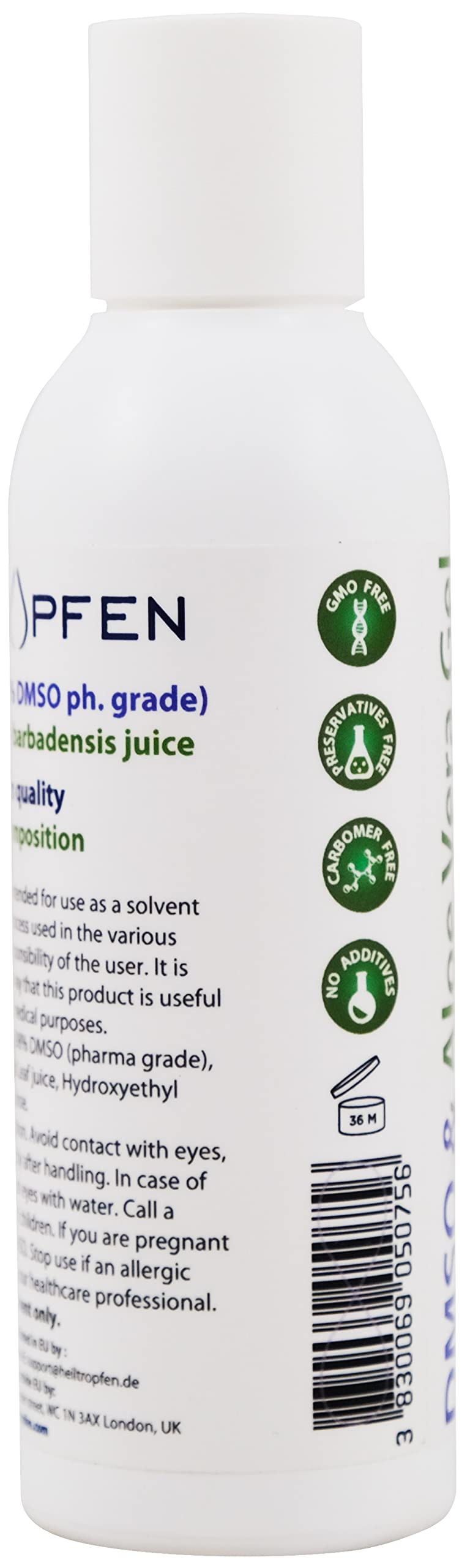 Safety notes: handling and storage for Heiltropfen DMSO Gel