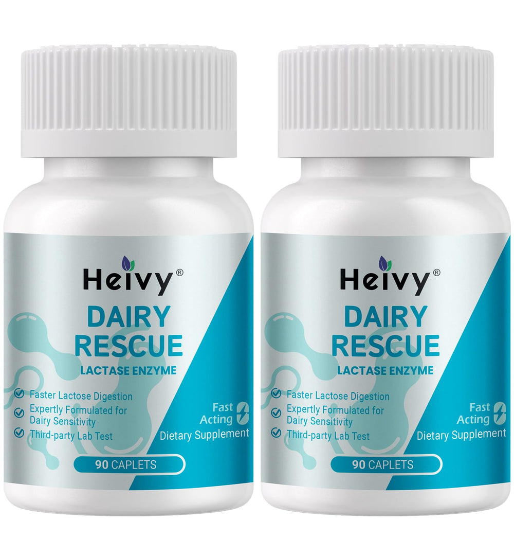 Hero image of Heivy Lactase Enzyme 3000 FCC dairy relief
