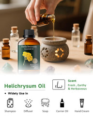 DIY soaps and candles with Helichrysum essential oil