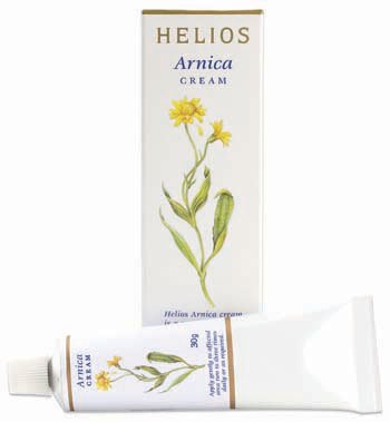 Helios Arnica Cream bottle and packaging