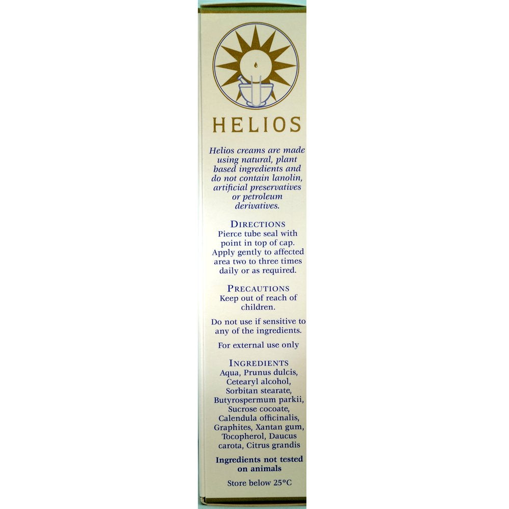 Helios Graphites and Calendula Cream 30g Tube Pack of 2 - packaging and tubes