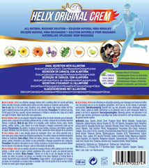 Close-up of cream texture with turmeric and natural ingredients