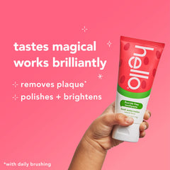 Hello Fresh Watermelon Kids Toothpaste packaging showing 3x 4.2 oz tubes