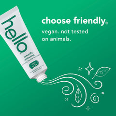 Coconut oil and tea tree oil ingredients in toothpaste