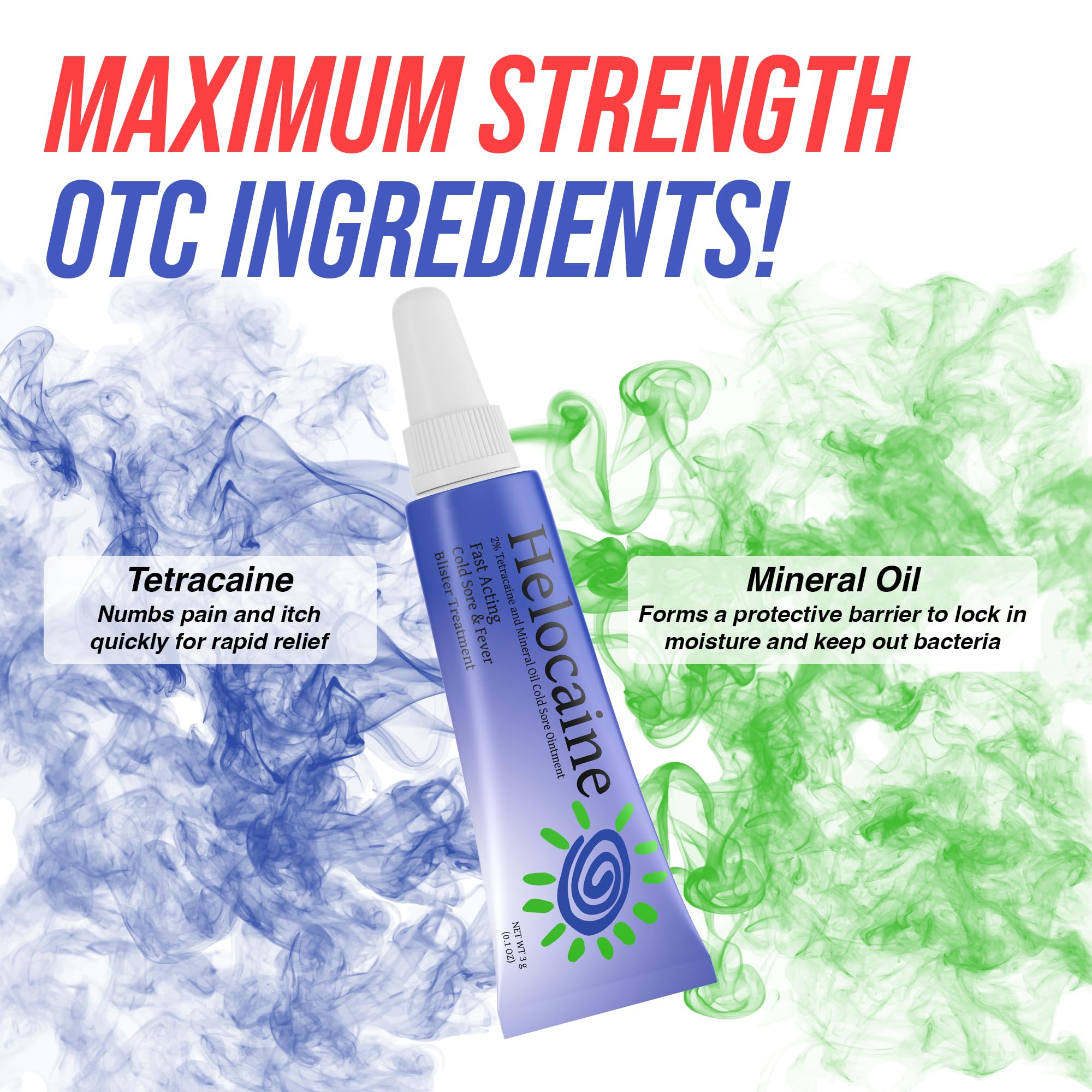 Helocaine on-the-go two-pack fits in pocket or purse