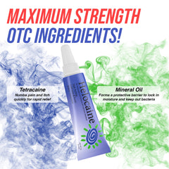 Helocaine on-the-go two-pack fits in pocket or purse