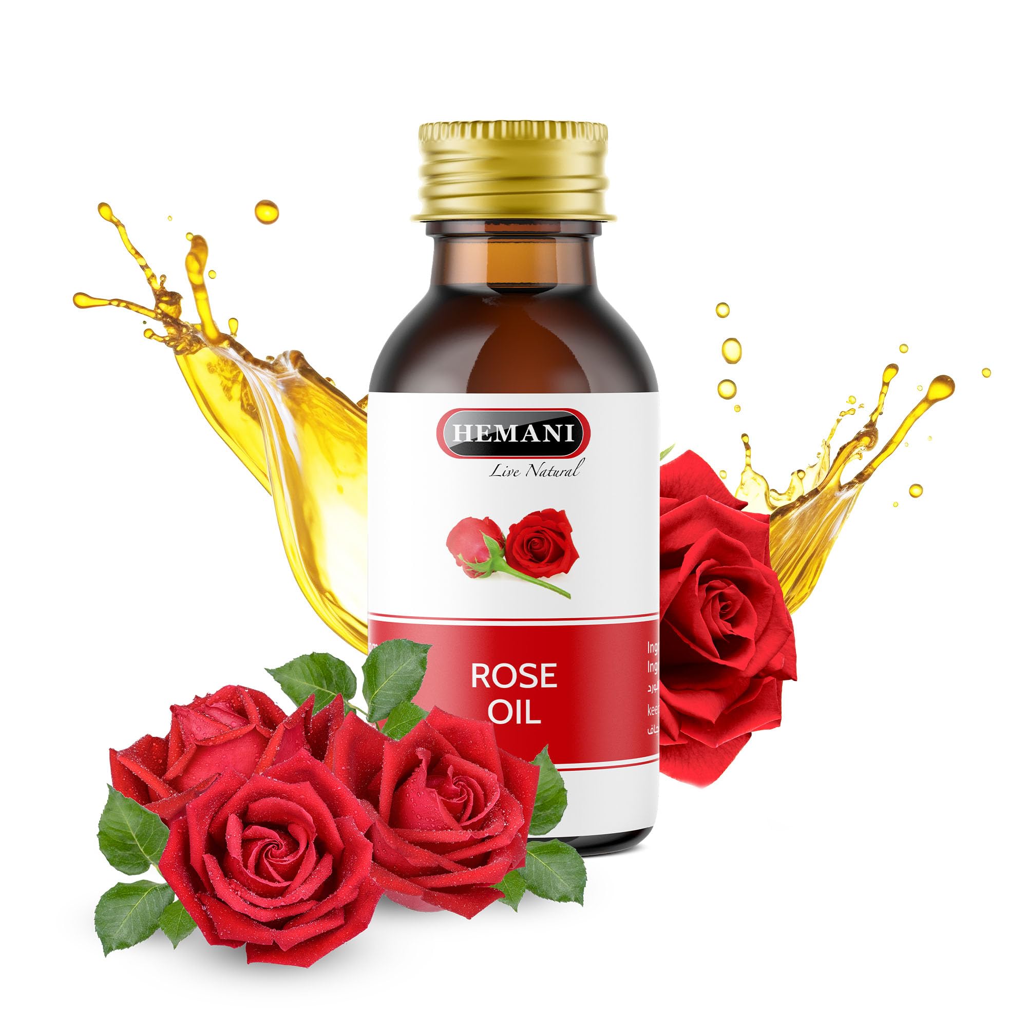 Hemani Rose Oil 30ml bottle
