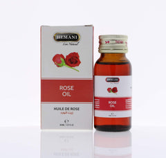 Hemani Rose Oil being used for a massage