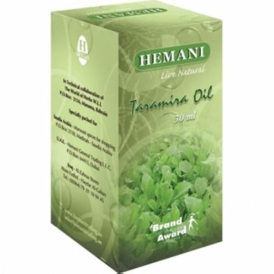 Hemani Taramira Oil 30ml bottle with dropper
