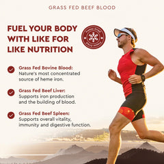 Heme iron, Vitamin B12 and Vitamin D in whole-food form