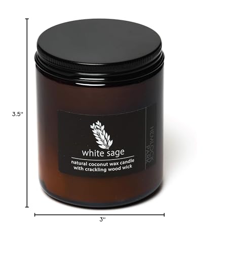 Hemlock Park candle handcrafted in America