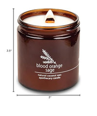 Hemlock Park Blood Orange Sage aroma candle on display