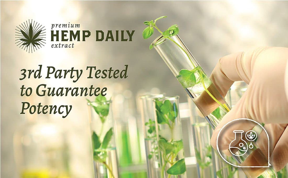 Vegan and cruelty-free branding for Hemp Daily Active Spray