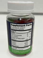 Gluten-free hemp gummy supplement package